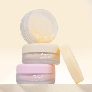 Hearts Soft Setting Powder - 003 Ultra Pink  بودرة تثبيت ناعمة