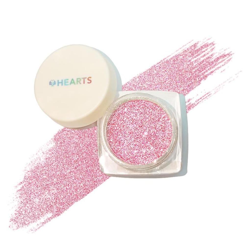 Hearts Loose Powder Glitter 019 لمعه للوجه والشعر والبشره