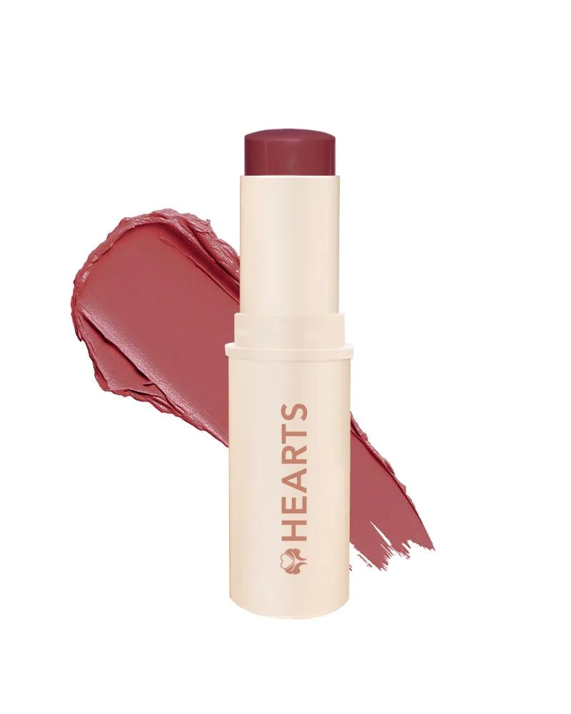 Hearts Blush and Lip Blush stick 04 Lychee blush بلاشر للخدود والشفاه