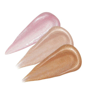Hearts Body Glow Pink 001  هايلايتر للجسم