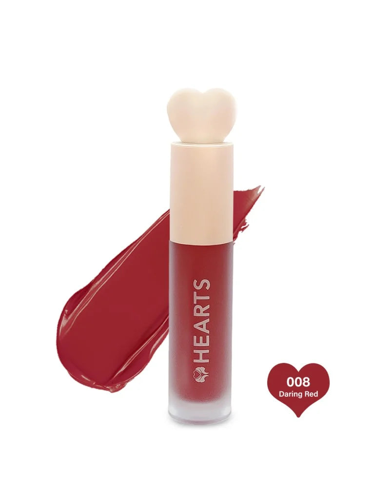 Hearts Liquid Matte Lipstick 008 روج بدون لمعه