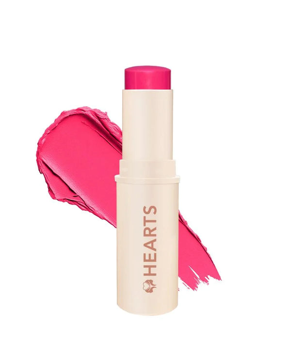 Hearts Blush and Lip Blush stick 05 Rosy Posy بلاشر للخدود والشفاه