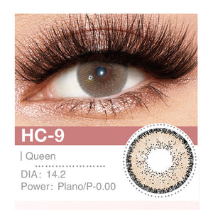 Eljoori -  HC -9 Queen Contact Lense - عدسات الجوري