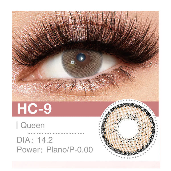 Eljoori -  HC -9 Queen Contact Lense - عدسات الجوري