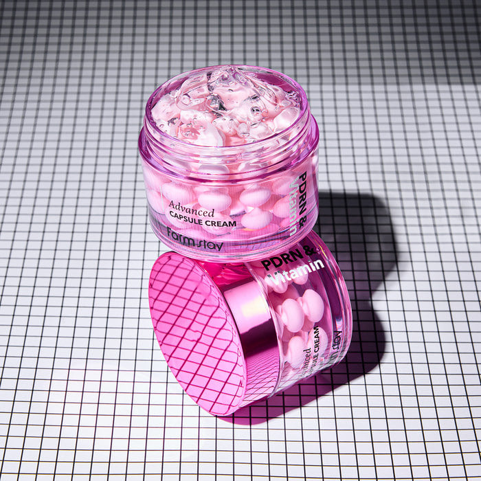 FARMSTAY PDRN AND VITAMIN ADVANCED CAPSULE CREAM