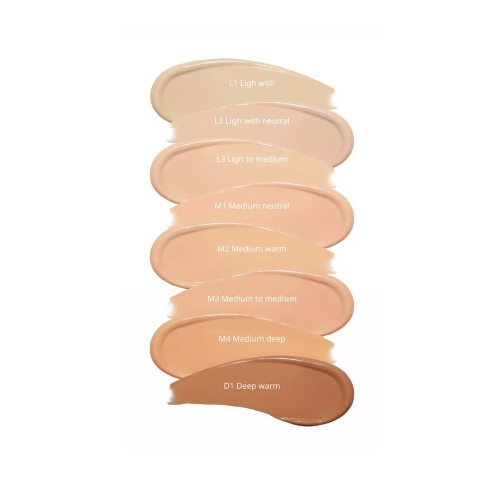 Hearts Natural Long Wear Deep Warm Foundation D1 كريم أساس هارتس ناتشورال لونغ وير ديب وورم