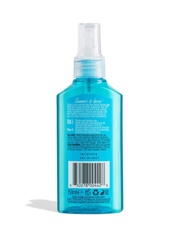 Bondi Sands - Sunscreen Oil SPF30 150ml بوندي ساندز - زيت التسمسر بحماية من الشمس ٣٠