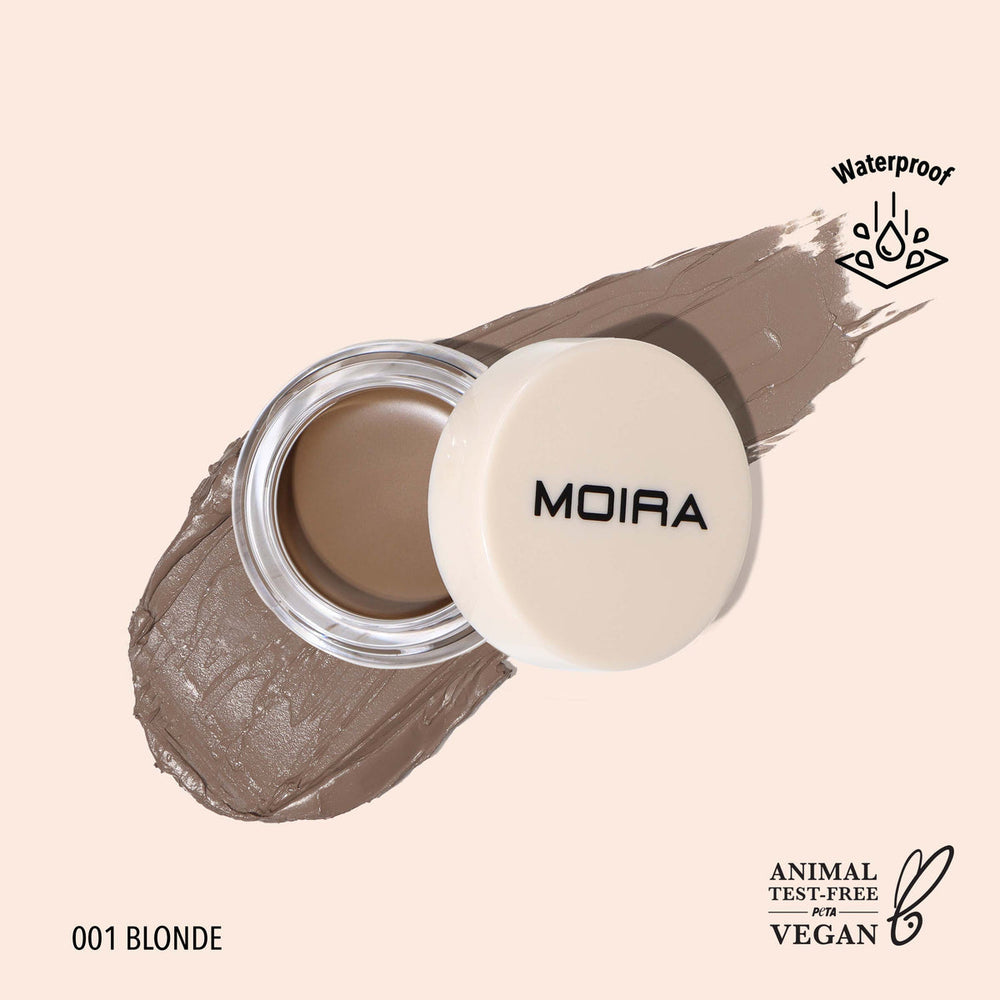 MOIRA-  Define & Sculpt Brow Pomade (01 Blonde)