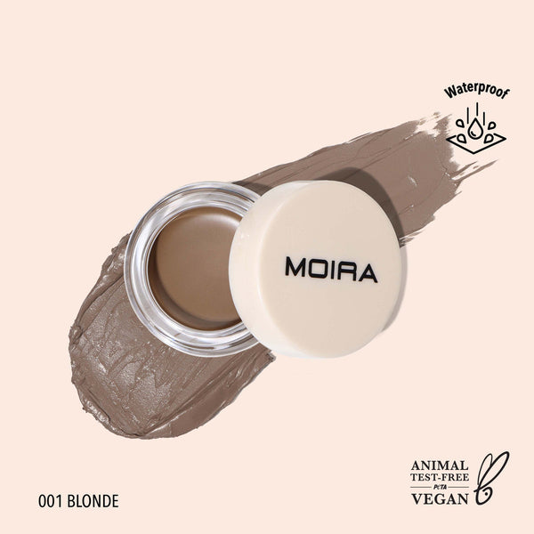 MOIRA-  Define & Sculpt Brow Pomade (01 Blonde)