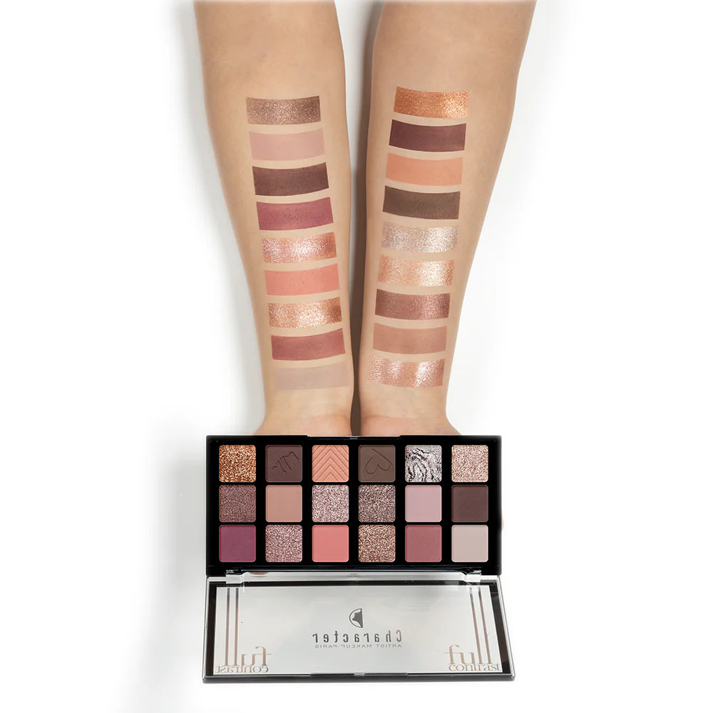 Character Full Contrast 18 Color Eyeshadow Palette - CFC002 - باليت ايشادر