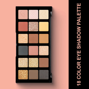 Character Full Contrast 18 Color Eyeshadow Palette - CFC004 - باليت ايشادو