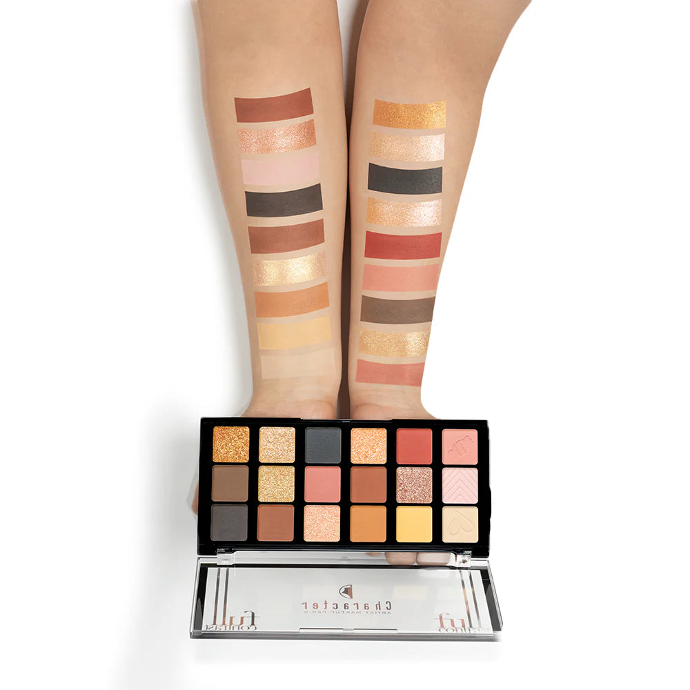 Character Full Contrast 18 Color Eyeshadow Palette - CFC004 - باليت ايشادو