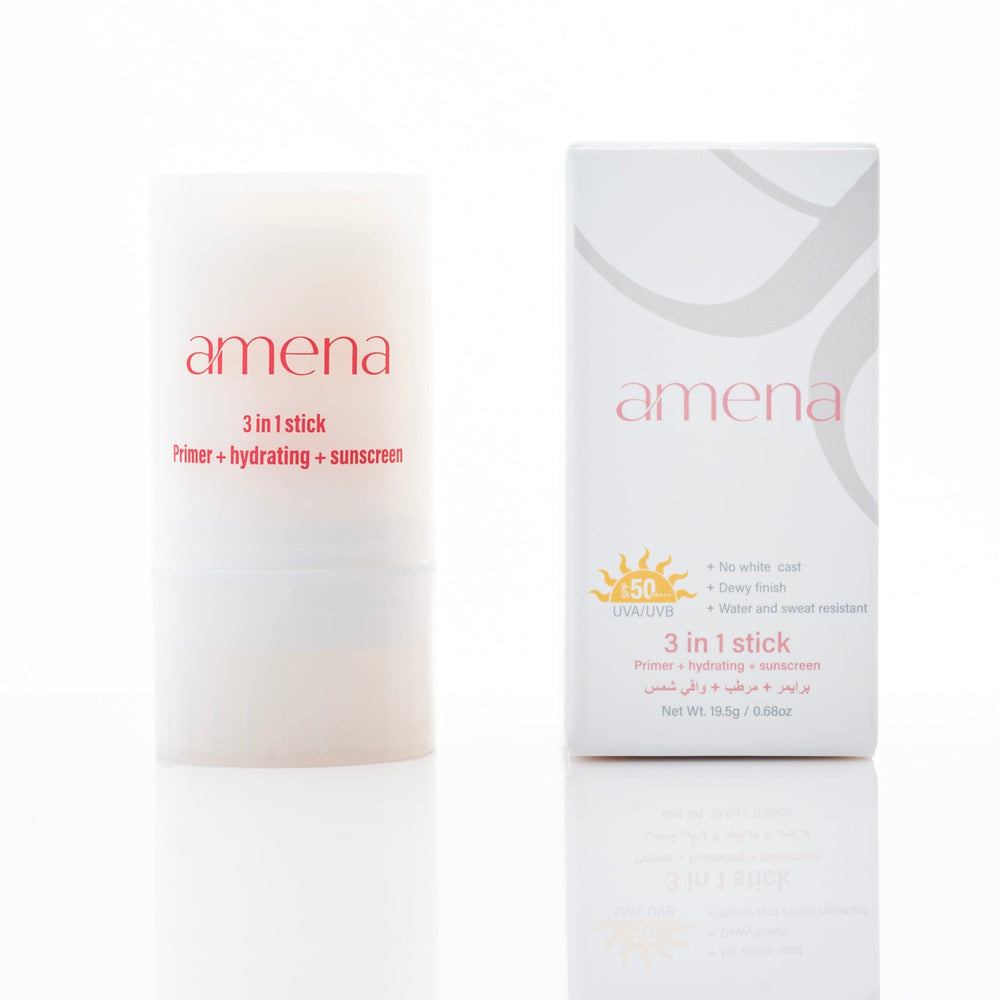 Amena 3 in 1 Stick Sunscreen جل حماية من الشمس
