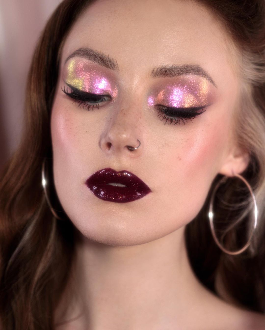 Karla Cosmetics Opal Moonstone Multichrome Loose Eyeshadow (Drama Queen) كارلا - شادو باودر كروم للعين