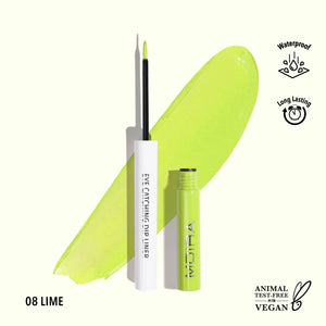 Moira Eye Catching Dip Liner -(Lime) مويرا - أيلاينر سائل - لايم