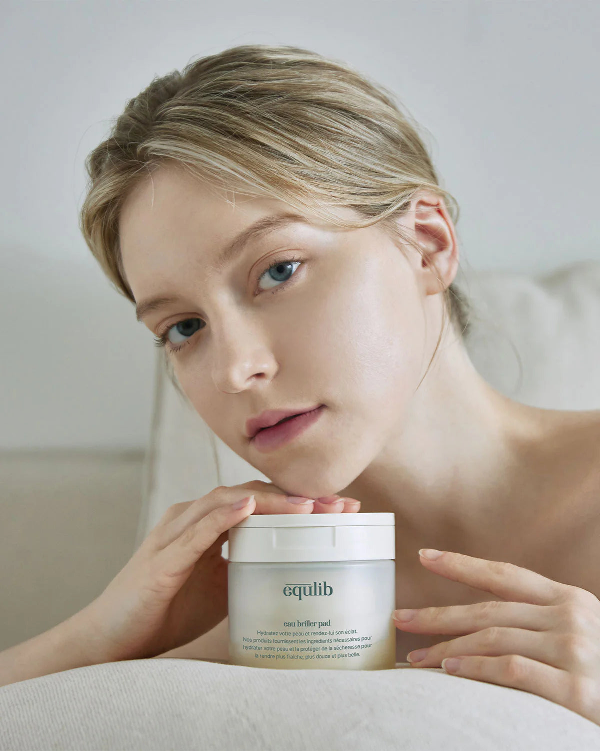 Equlib - Eau Briller Pad 60pads/120ml - قطن مرطب للبشره