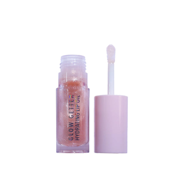 Moira Glow Getter Hydrating Lip Oil - (Tickled Pink)