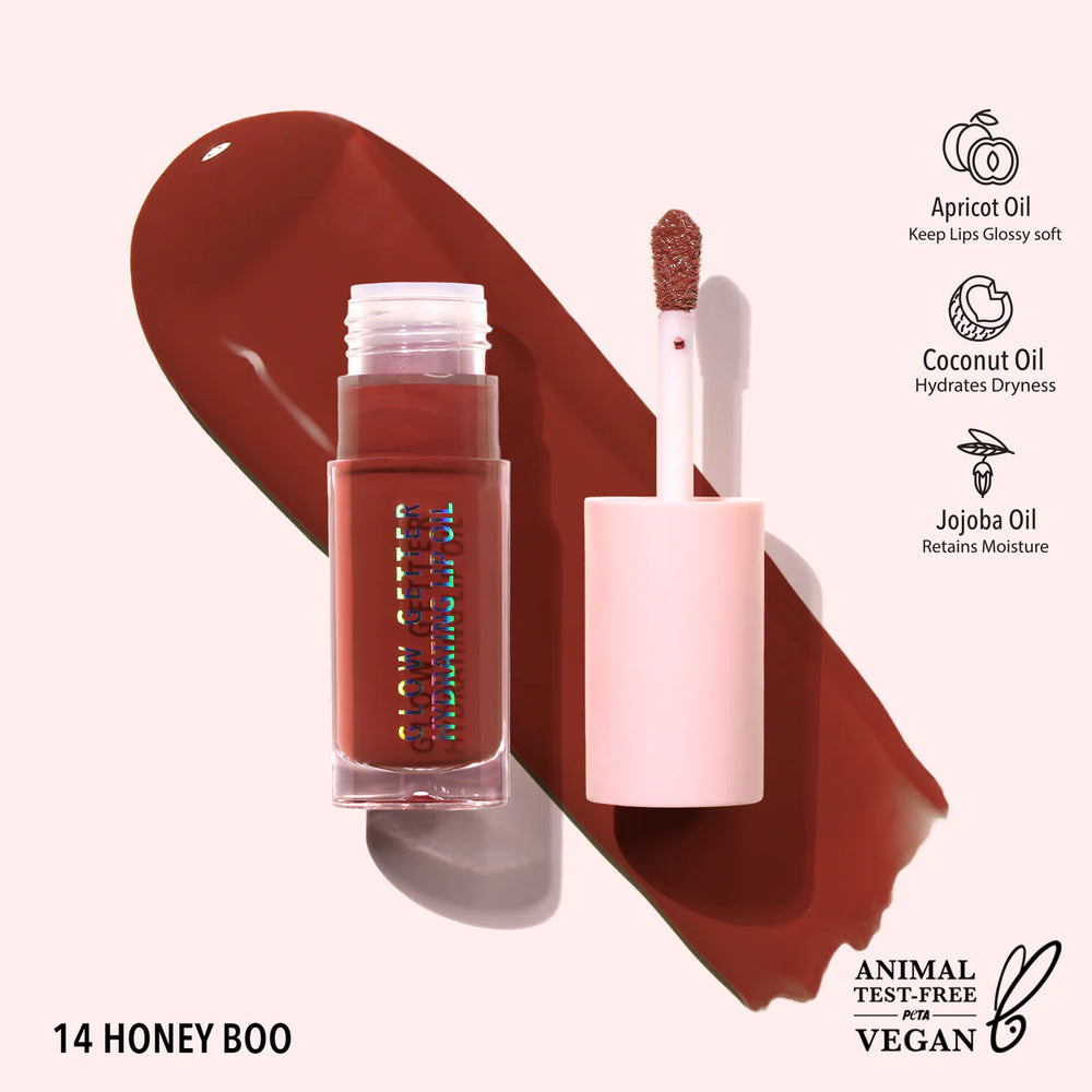 Moira Glow Getter Hydrating Lip Oil - (Honey Boo)