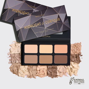 Moira Highlight & Contour Palette مويرا - باليت كونتور وهايلايت