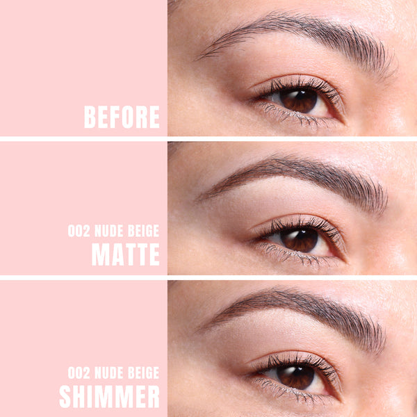 MOIRA-  Dual Brow Highlighter (002, Nude Beige)