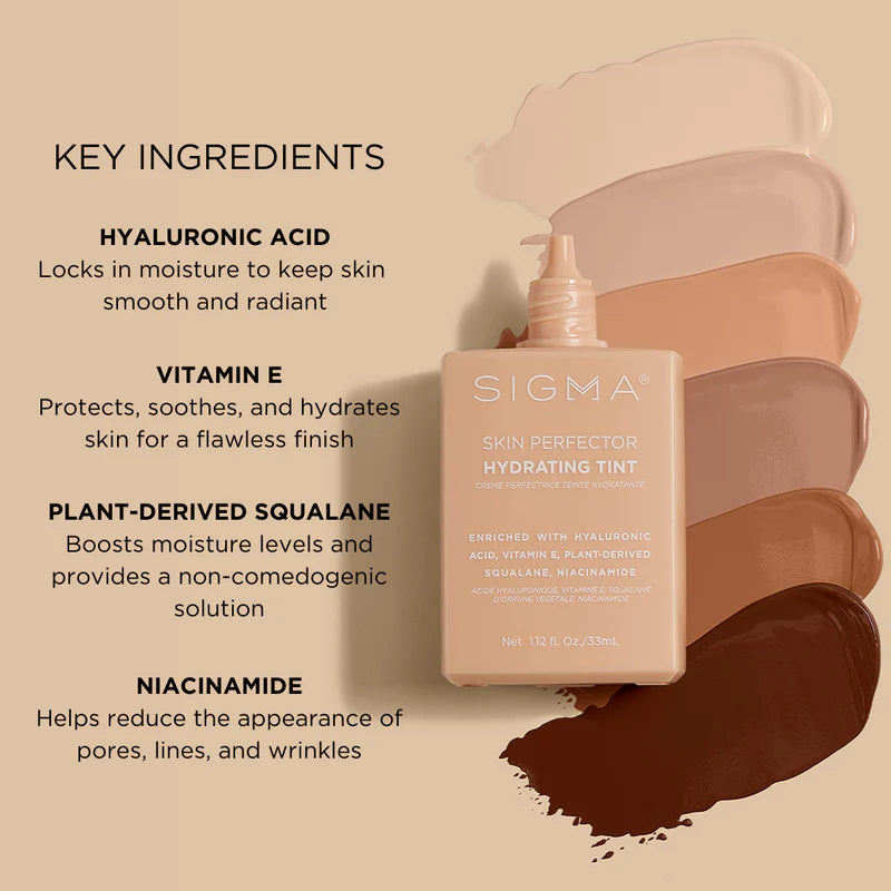 Sigma Skin Perfector Hydrating Tint-02 Light Beige