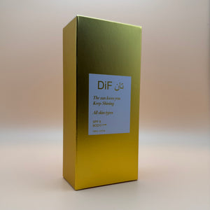 DiF - The sun loves you keep shining - زيت للتشميس