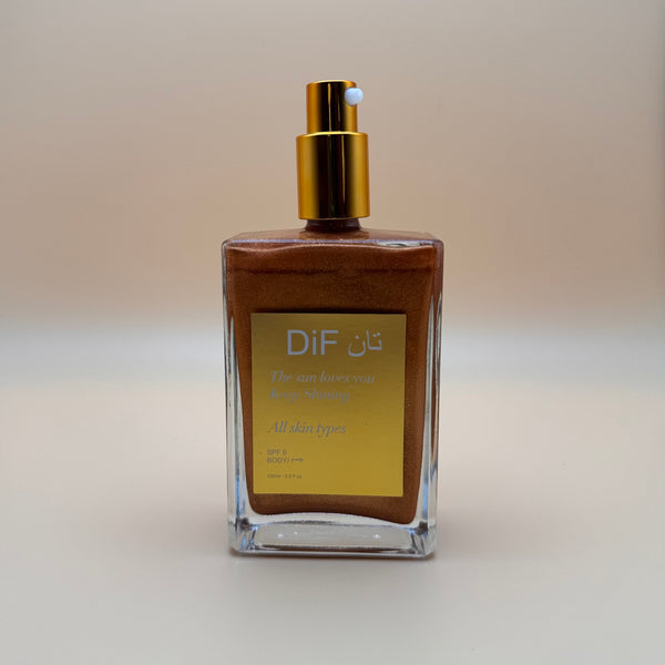 DiF - The sun loves you keep shining - زيت للتشميس