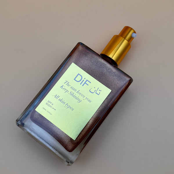 DiF - The sun loves you keep shining - زيت للتشميس