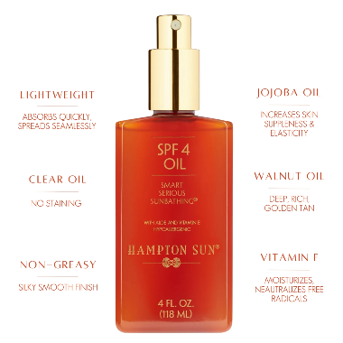 Hampton Sun - Classic Sun SPF 4 Oil