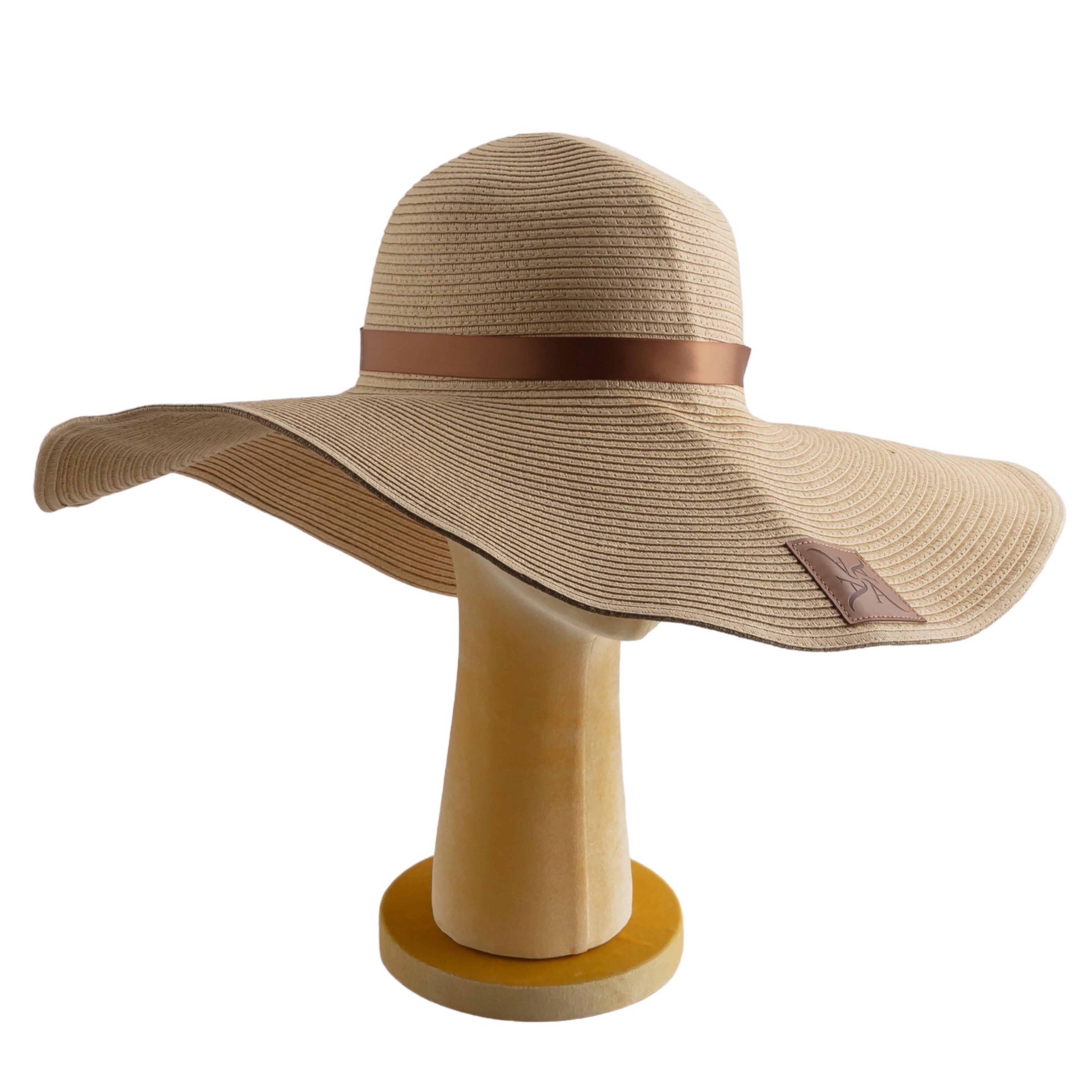 Addoony Straw Wide Rim Hat أدوني: قبعة قش صيفية