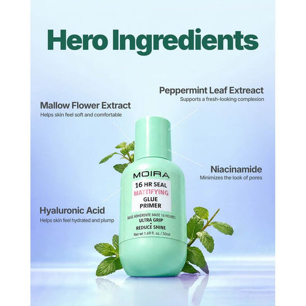 MOIRA- 16HR Seal Mattifying Glue Primer