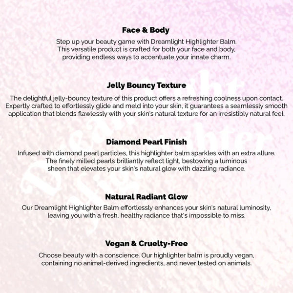 Moira Dreamlight highlighter balm- 01 ICY DAZE - هايلايتر