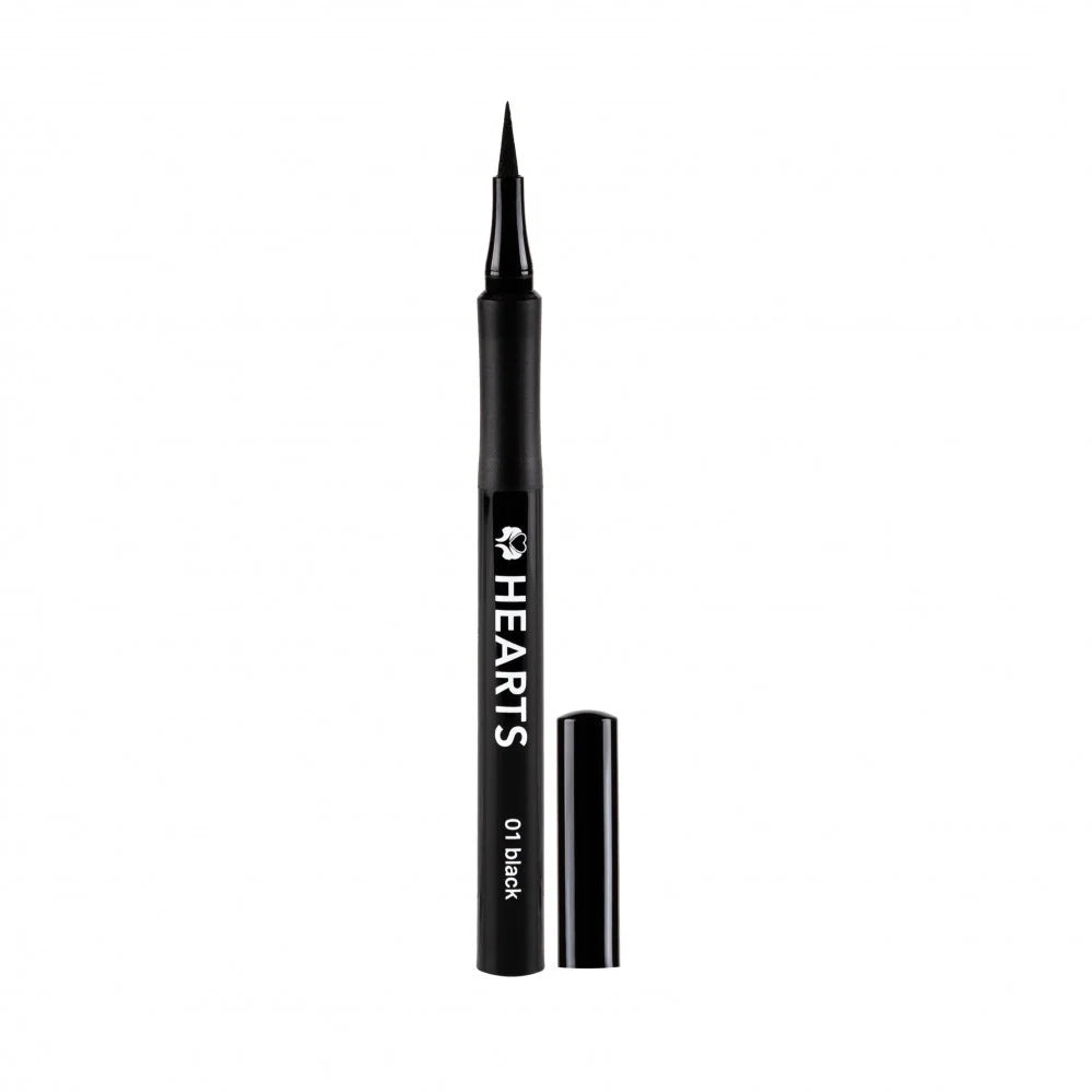 Hearts Liquid Eyeliner (waterproof-black)