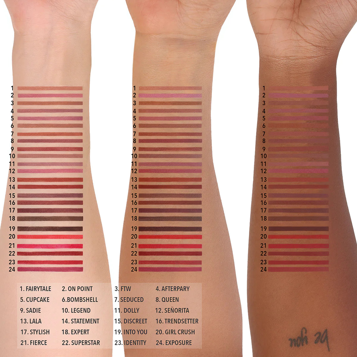 Moira Lip Appeal Waterproof liner-007,Seduced