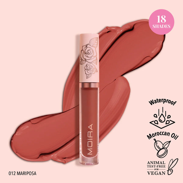 Moira Lip Divine Liquid Lipstick - (Mariposa) مويرا - روج سائل - ماريبوزا