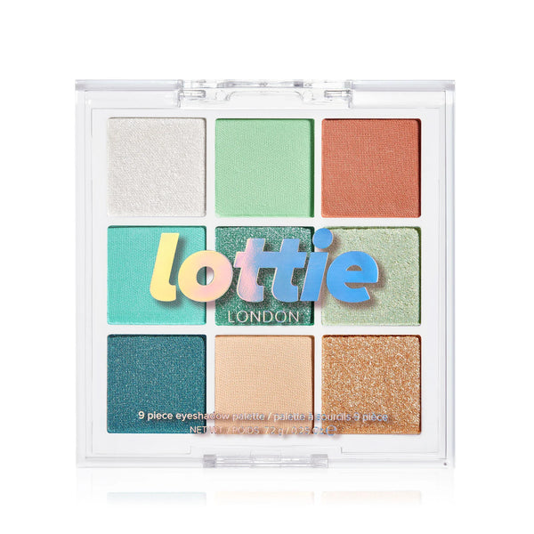 Lottie London-  Lottie Palette - Totally Mint لوتي - باليت ايشادو