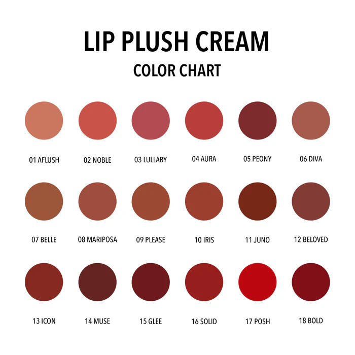 MOIRA Lip Plush Cream- Lullaby 003 - أحمر شفاه كريمي