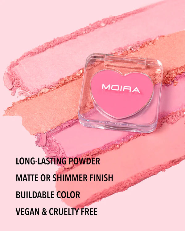 MOIRA- LOVE ME PINK 002 Love Spell Powder Blush - بلاشر