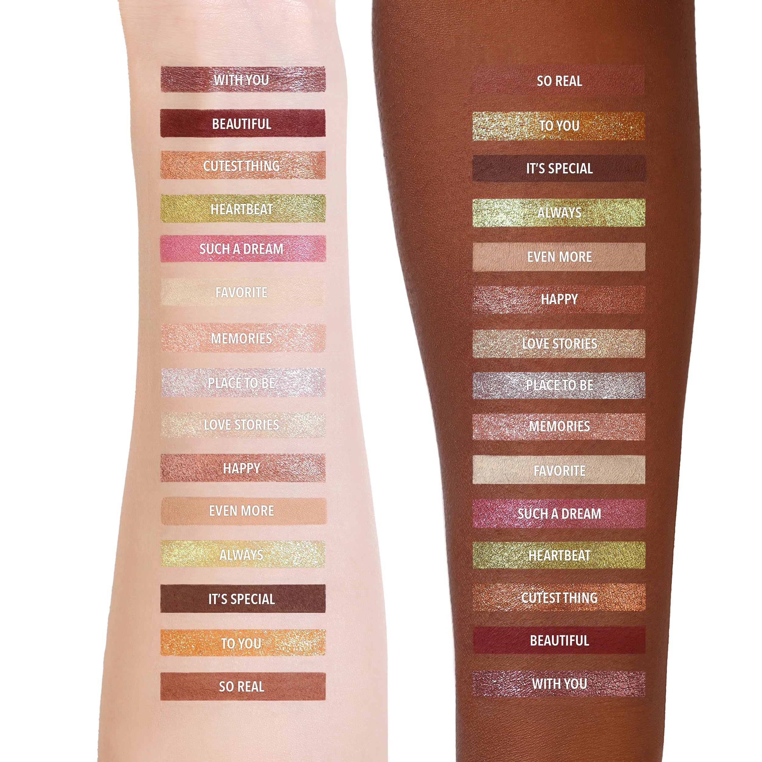 Moira A Moment With You Pressed Pigment Palette مويرا - باليت ظلال - مومنت وذ يو