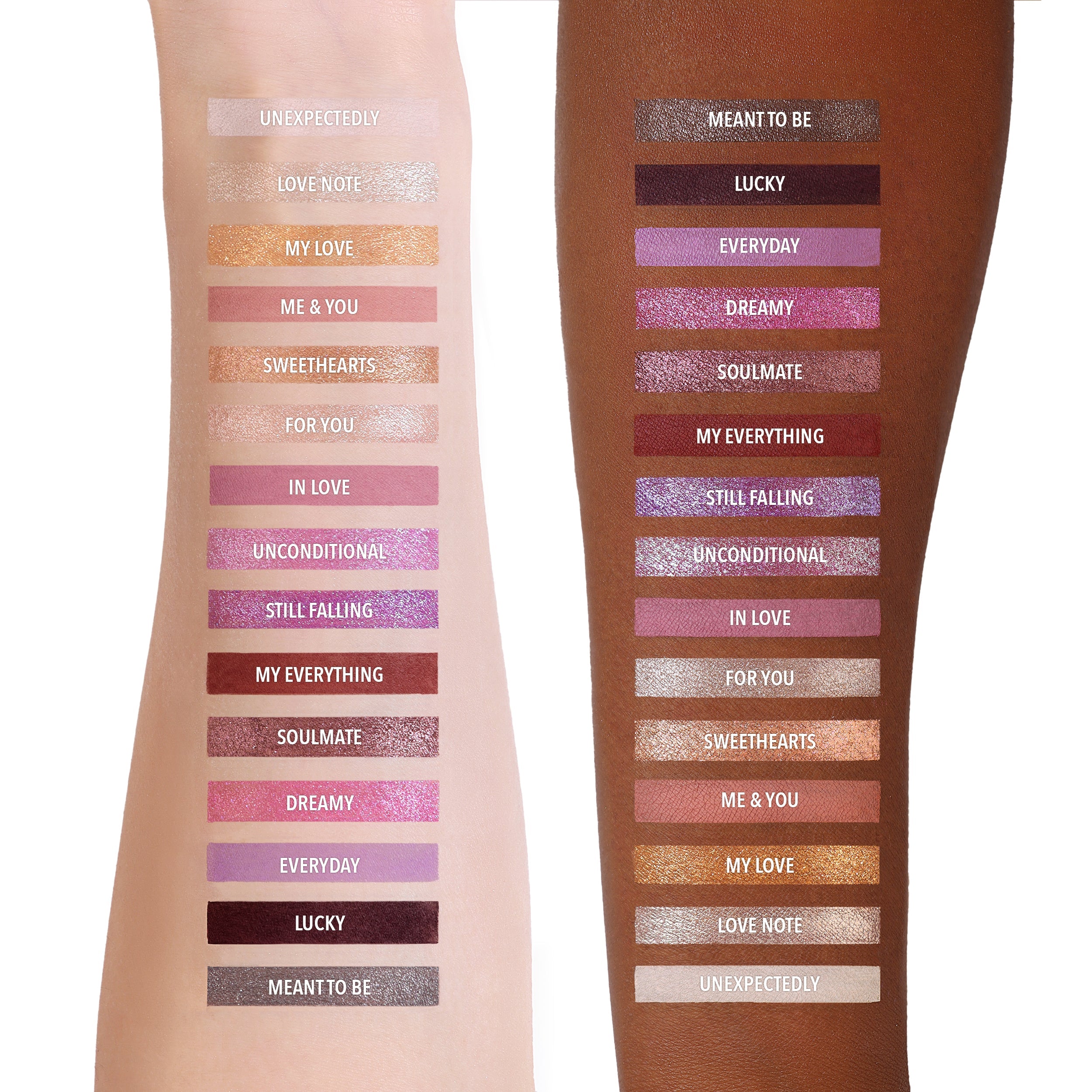 Moira I'm Falling For you Pressed Pigment Palette مويرا - باليت ظلال - فالنغ فور يو