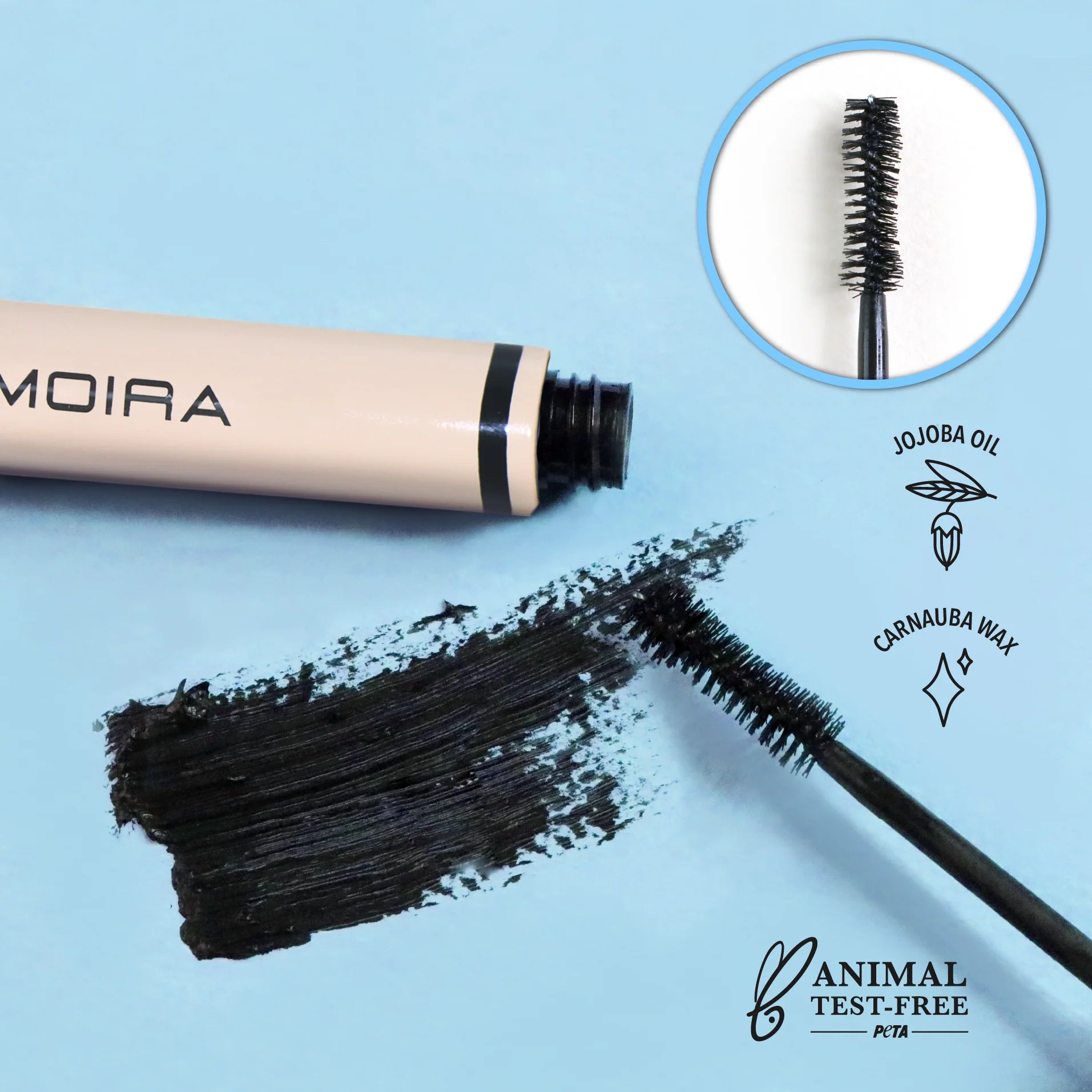 Moira Volume & Lifting Mascara مويرا - ماسكارا لتكثيف الرموش ورفعها