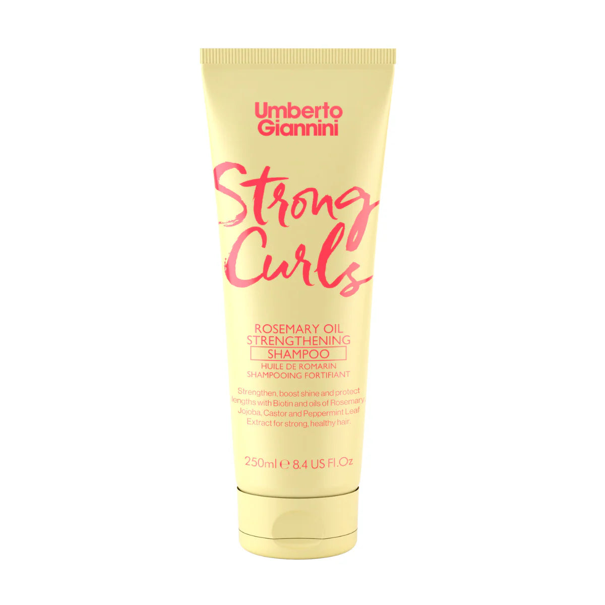Umberto Giannini - Strong Curls Rosemary Oil Shampoo 250ml - شامبو رووزميري للشعر الكيرلي