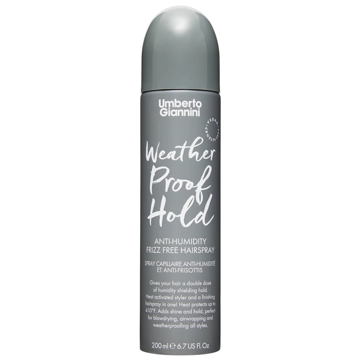 Umberto Giannini - Weatherproof Hold Anti-Humidity Frizz Free Hairspray - سبراي للشعر مقاوم للرطوبه