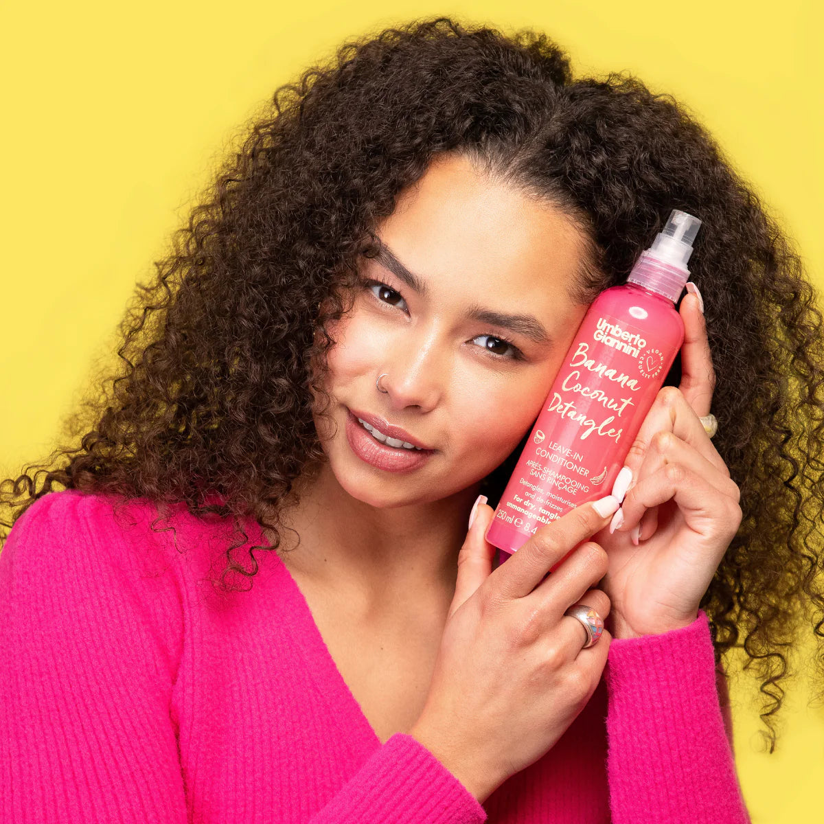 Umberto Giannini - Banana Coconut Detangler Leave-in Conditioner - بلسم فك تشابك الشعر برائحه الموز وجوز الهند