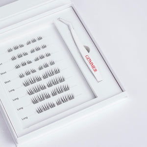 Glimmer Beauty self adhesive lash collection AURA