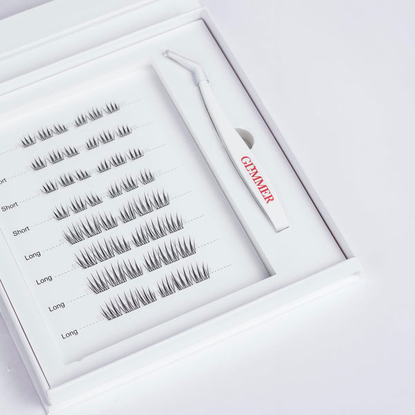 Glimmer Beauty self adhesive lash collection AURA