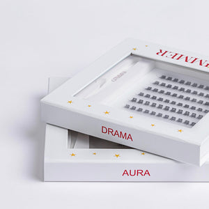Glimmer Beauty self adhesive lash collection DRAMA