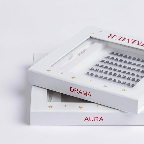 Glimmer Beauty self adhesive lash collection DRAMA
