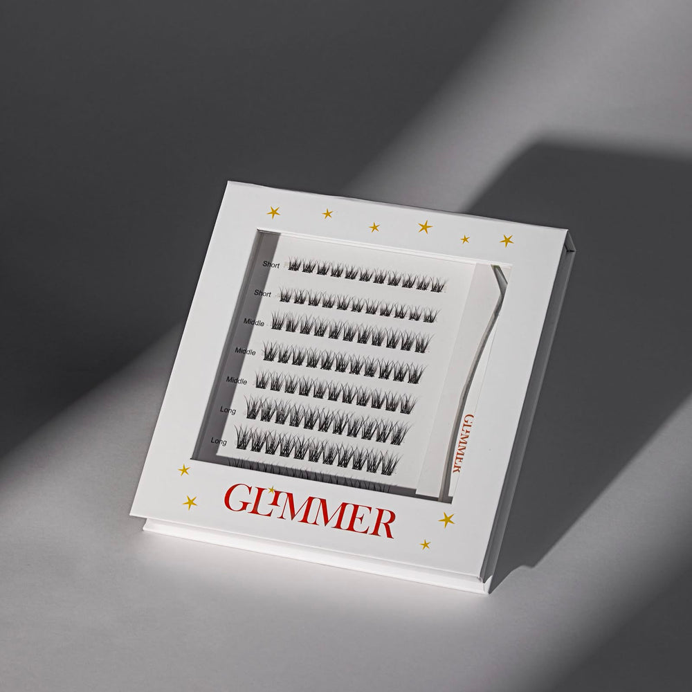Glimmer Beauty self adhesive lash collection DRAMA