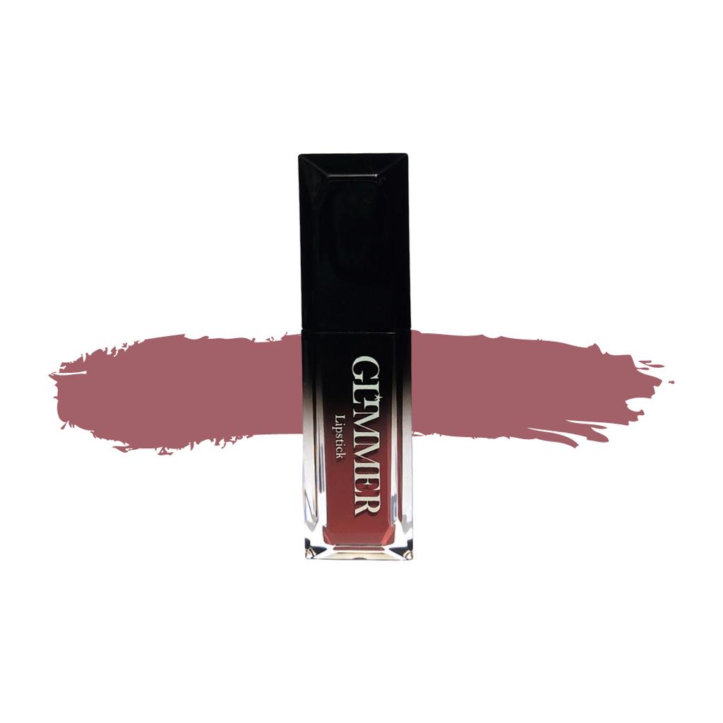Glimmer Beauty semi matte lipstick- Mauvey